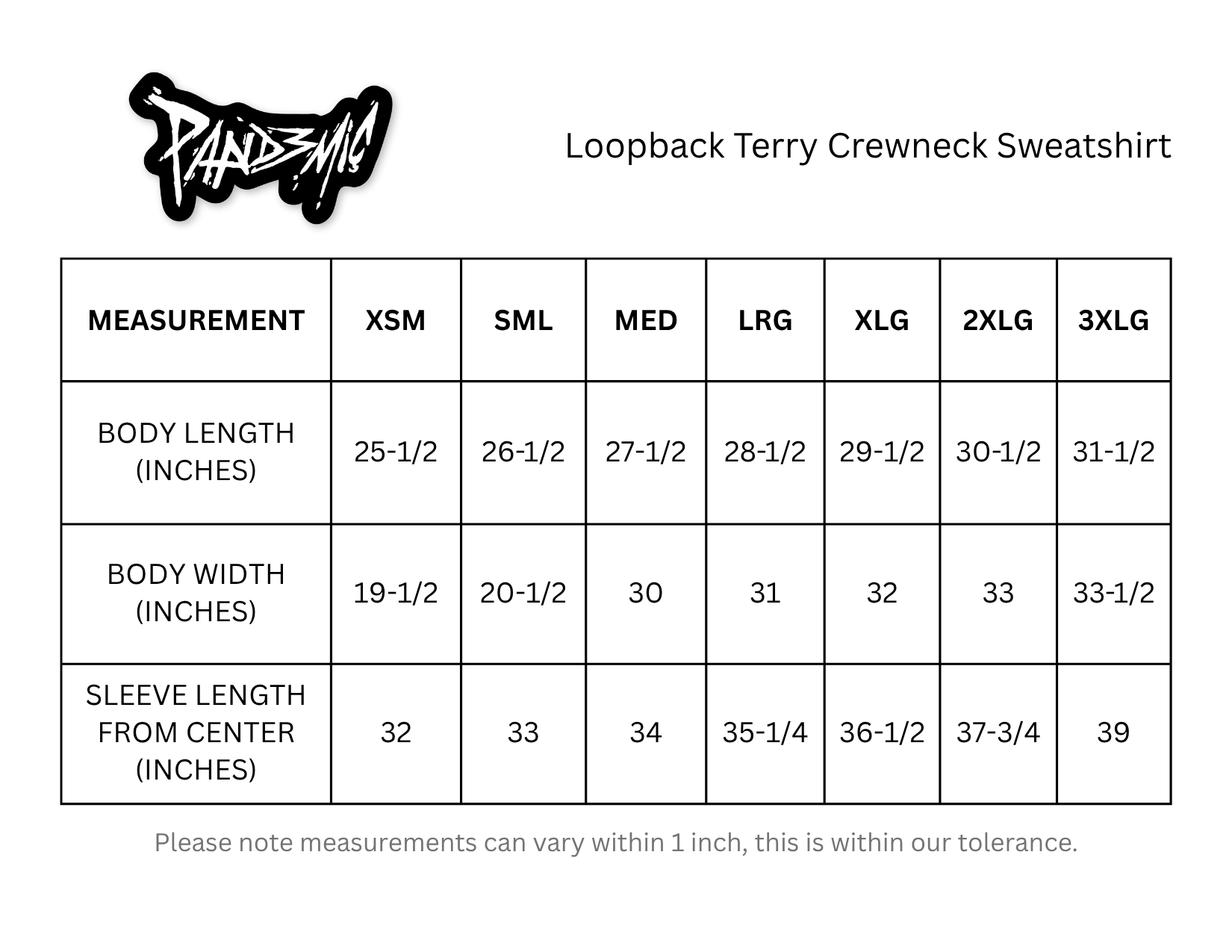 Loopback Terry Crewneck Sweatshirt in Sand