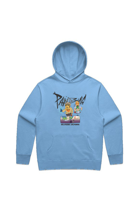 La Cruda Relaxed Hood in Sky Blue