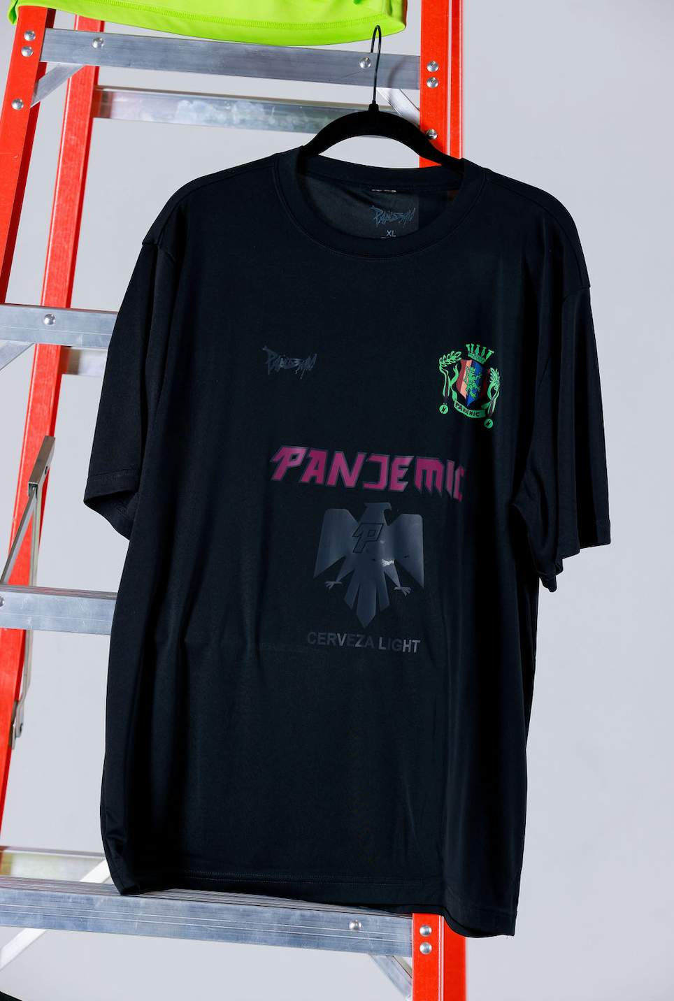 Pandemic FC Tee in Jet Black