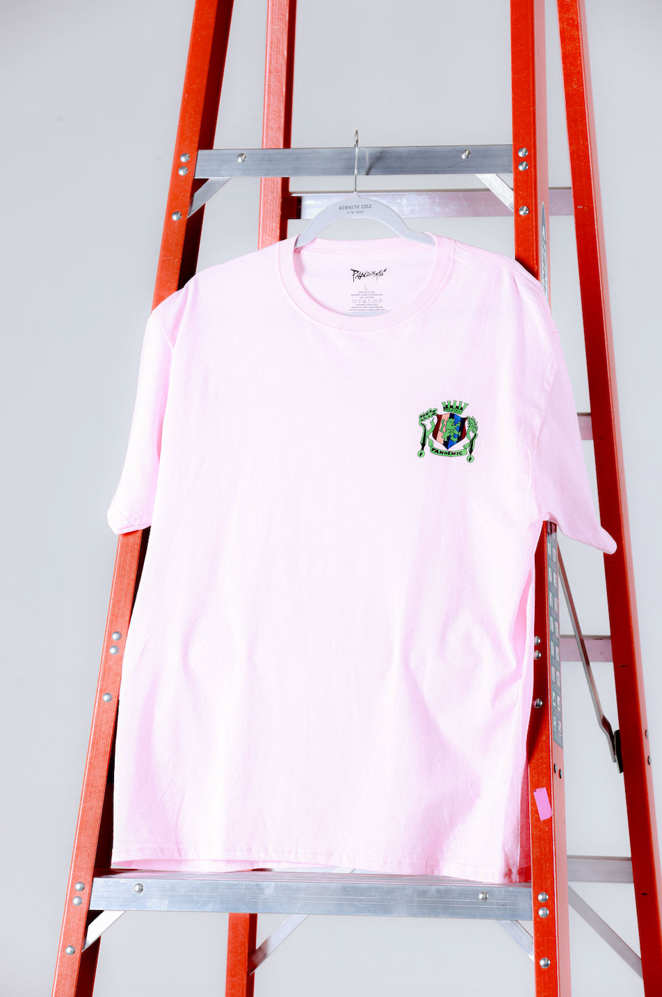 Pandemic Ace of Spades Tee in Classic Pink