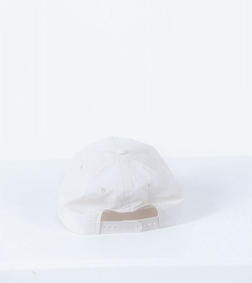 Icon Nylon Cap in Bone